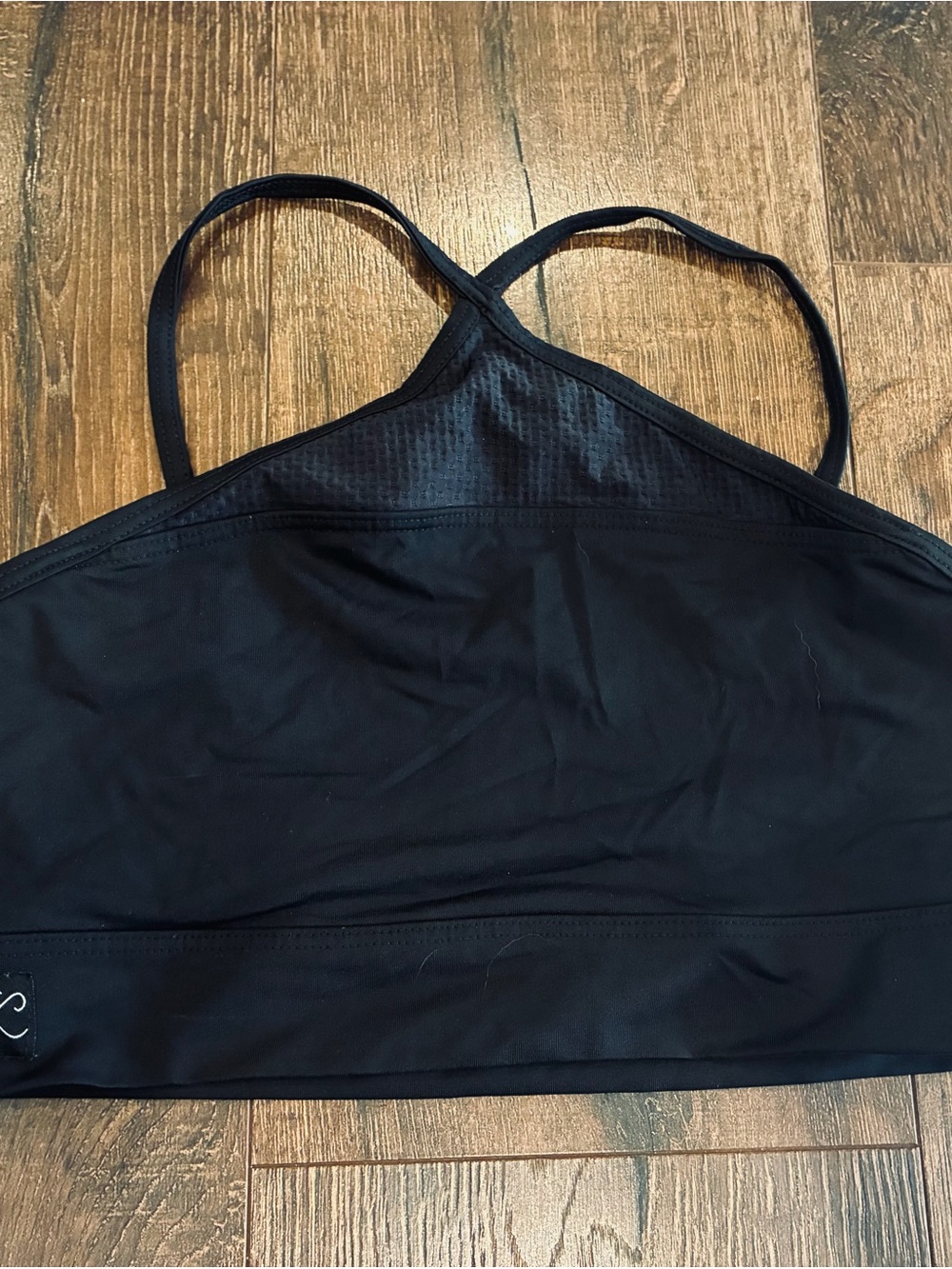 Black Kandi Kouture Teen Small sports bra